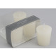 4 bougies couleur blanche 