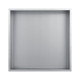 Niche de rangement en inox à encastrer spécial douche 30x30x10 finition inox by Eurosanit 