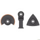 Set de 3 lames de scie Starlock - FLEX - carrelage - 531056 