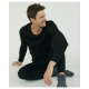 Tee-shirt DAMART Manches longues Homme - Chaleur 4 - Noir - T.XL - 54119 
