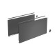Profilé latéral de tiroir AvanTech YOU, hauteur 251 mm x NL 550 mm, Anthracite, gauche et droite - HETTICH - 9353452 
