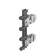 Connecteur de façade de tiroir AvanTech YOU pour profil latéral de tiroir, hauteur 187 / 251 mm, à enfoncer - HETTICH - 9255839 