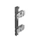 Connecteur de façade de tiroir AvanTech YOU pour profil latéral de tiroir, hauteur 187 / 251 mm, à visser - HETTICH - 9255838 