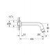 GROHE Robinet monofluide montage mural 185 mm 20203000 (Import Allemagne) 