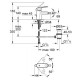 GROHE Europlus Mitigeur bidet 33241002 (Import Allemagne) 
