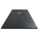 Mitola receveur en résine composite liwa 140x90 anthracite 