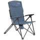 Chaise de camping ullswater bleu acier 470311 