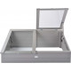 Serre de jardin en pin 41 cm de hauteur gris 