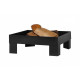 Brasero en acier peint plateforme 70 cm 