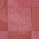 Zellige marocain artisanal - rose ancien 10x10 cm - carrelage mur (au m²) 