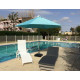 Parasol manivelle diamètre 3,4m - Couleur au choix 