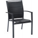 Fauteuil de jardin modulo - Couleur au choix Noir