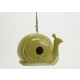 Nichoir escargot en porcelaine 