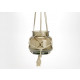 Suspension macrame taupe 