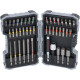 Coffret de 43 embouts cruciformes Philips, Pozidriv, fente, profil en T + 1 Bonnet - BOSCH - 615997658 