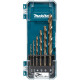 Coffret 6 forets métal HSS-CO - MAKITA - D-75758 