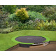 Trampoline en acier galvanisé à enterrer 366 cm 