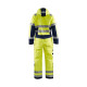 Combinaison hiver manches longues multinormes Jaune-Fluo/Marine 63681530 - Taille au choix 
