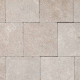 Pavé pierre naturelle egypte beige 15x15 cm ep.3 cm (au m²) 