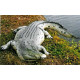 Crocodile caïman en résine 340 cm 