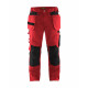 Pantalon artisan - 15551860 Rouge-Noir
