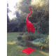 Grue de l'himalaya design en résine 245 cm 