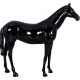 Cheval design élégant en résine 