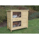 Clapier en bois appartement flat 