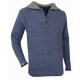 Pull LMA CACAO bleu nuit T.L - 803170 BLEU NUIT T.4 