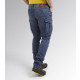 Pantalon Stone Cargo Light Denim Jean T.46 DIADORA - 702.177651-C9513-T.33 USA 