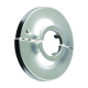 Rosace articulée pour robinetterie sanitaire - Diamètre extérieur : 56 mm - Diamètre intérieur 18 mm - PRESTO - 70332 