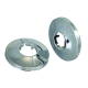 Rosace articulée pour robinetterie sanitaire - Diamètre extérieur : 60 mm - Diamètre intérieur 21 mm - PRESTO - 70333 