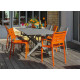 Chaise de jardin design belhara 
