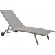 Lit de soleil en aluminium prima (lot de 2) - Coloris au choix 