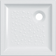 Receveur céramique GEBERIT Bastia - 70 x 70 extra-plat à poser/encastrer - 00720200000001 