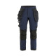 Pantalon artisan stretch 4D femme 71211645 - Couleur et taille au choix Marine-Foncé-noir