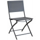 Chaise pliante en acier et toile dream (lot de 4) - Couleur au choix 