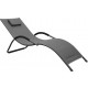Lit de jardin en aluminium riva (lot de 2) 