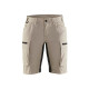 Short maintenance stretch femme 71491845 - Couleur et taille au choix Beige-Noir