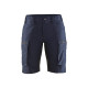 Short maintenance stretch femme 71491845 - Couleur et taille au choix Marine foncé-noir
