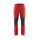 Pantalon maintenance +stretch femme - 71591845 - Coloris au choix Rouge-Noir