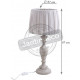 Lampe à poser en bois 