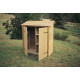 Armoire de jardin en pin 2 étagères caps 