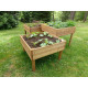 Potager surélevé en douglas 1 mètre (lot de 3) 