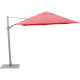 Parasol déporté easy swing 350 cm - Coloris au choix Rouge