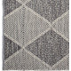Tapis intérieur extérieur hampton gris 180 x 120 cm 