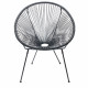 Chaise design en polyethylène mexico - Couleur au choix 