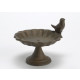 Bain oiseau en fonte naturology 