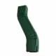 Dévoiement latéral droit de 50 à 600 mm pour gouttière aluminium corniche 60 x 80 mm couleur au choix Vert-Sapin