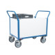 Chariot niveau constant PVC, 1200 x 800 mm, 100 kg 
